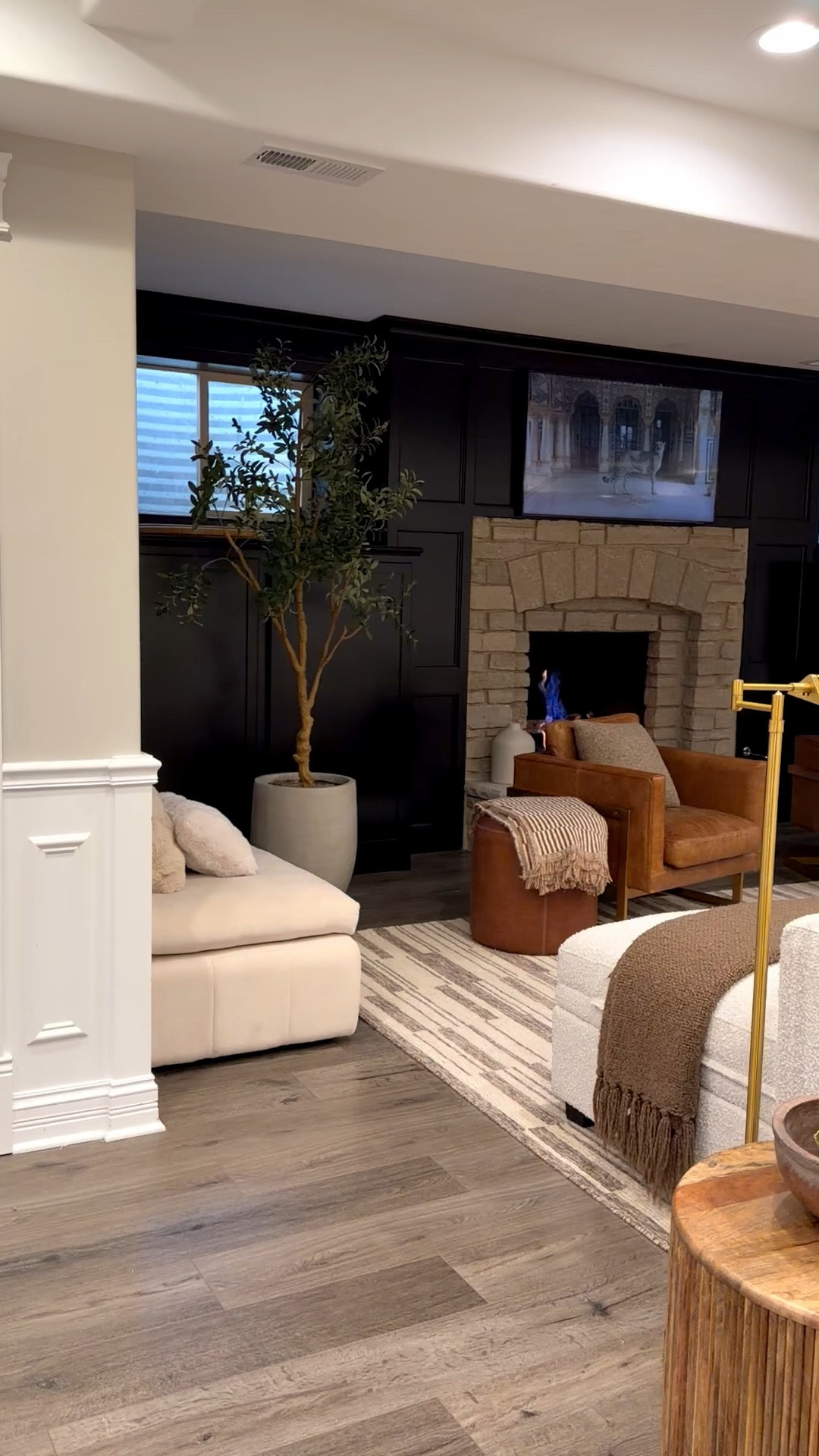 Our basement family room — one of the coziest places in the house 🤍

#LTKHome