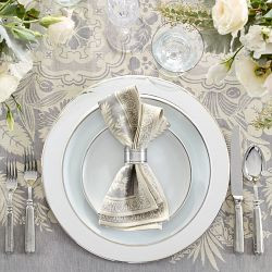 Vintage Floral Jacquard Napkins, Set of 4 | Williams-Sonoma