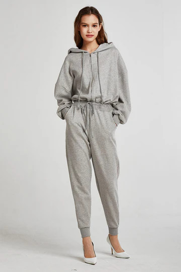 Athena Sweat Hoodie Jumpsuit | Storets (Global)
