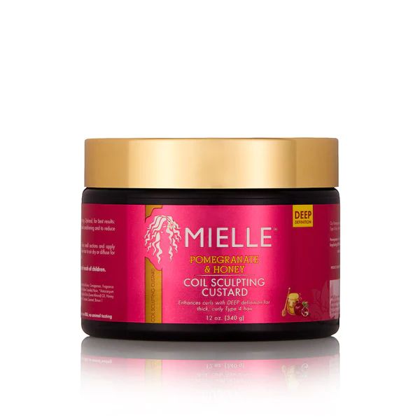 Pomegranate & Honey Coil Sculpting Custard | MIELLE