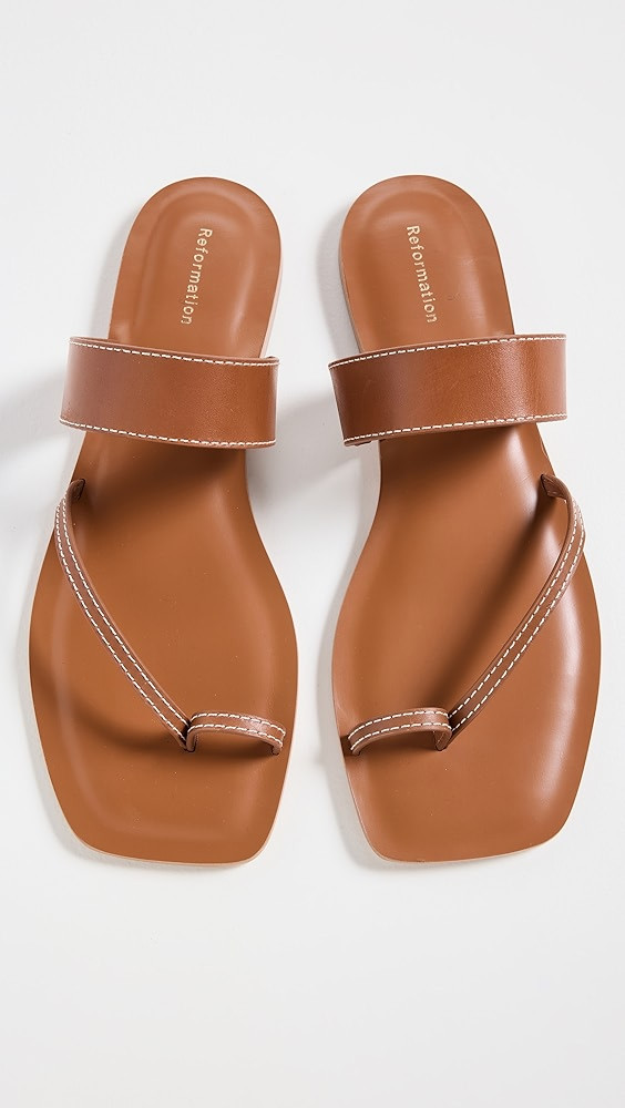Reformation Sawyer Flat Sandals | Shopbop | Shopbop
