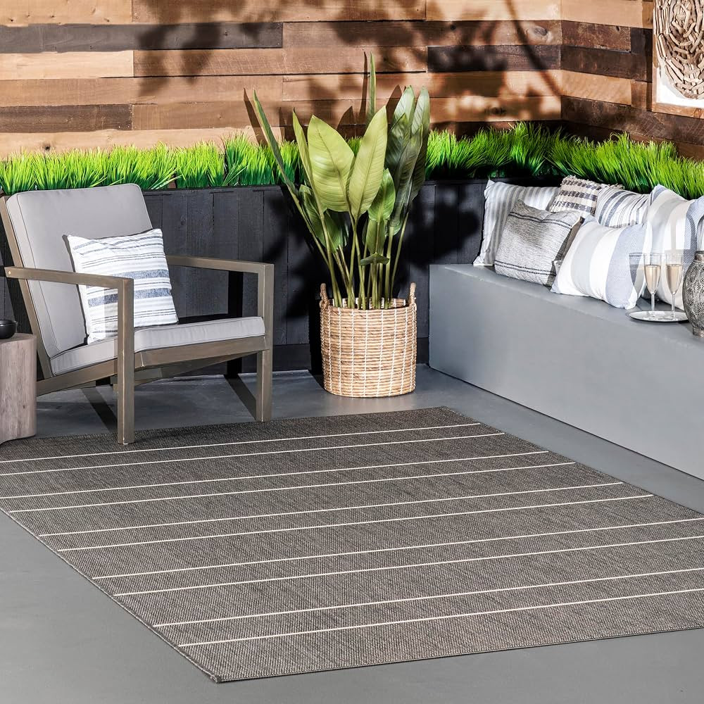 nuLOOM 3' x 5' Outdoor Performance Area Rug, OEKO-TEX Certified, Weather Resistant, High Traffic,... | Amazon (US)
