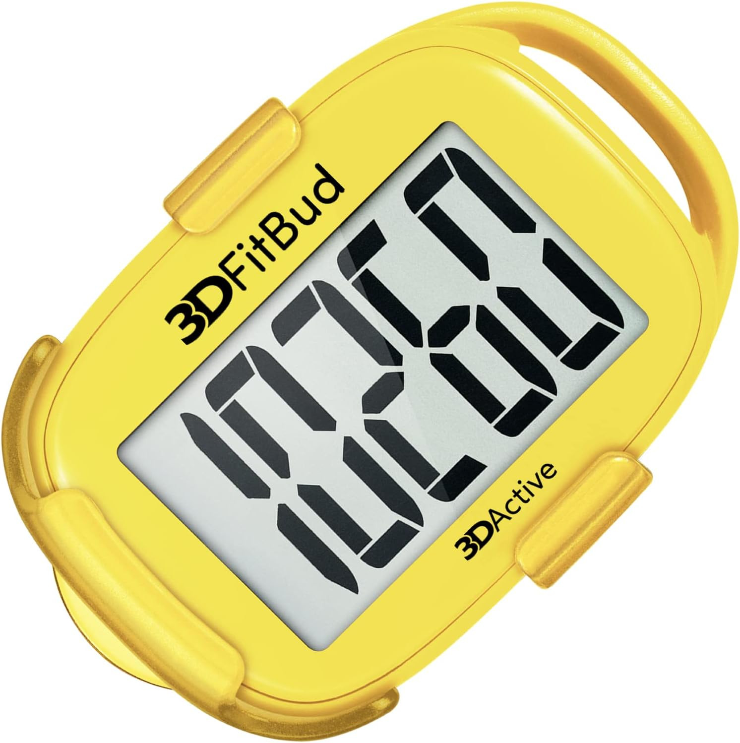 3DFitBud Simple Step Counter Walking 3D Pedometer by 3DActive with Clip, Lanyard Accurate Step Tracker Large Display, Easy to Use for Kids Men Women Adult Seniors Daily Step Tracking - A420S | Amazon (US)