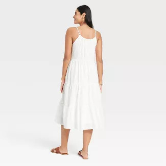 Women's Sleeveless Tiered Dress - Universal Thread™ | Target