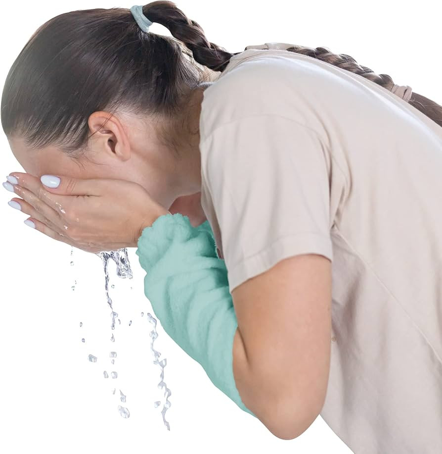 Skincare Sleeve - Wash Your Face Without the Mess- Prevents Water from Dripping Down Your Arms - ... | Amazon (US)