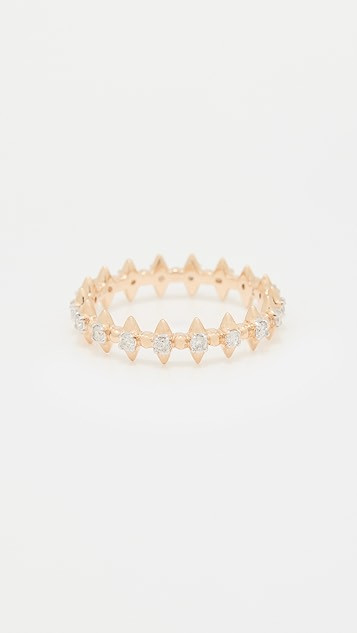 London Thin Diamond Spike Eternity Ring | Shopbop