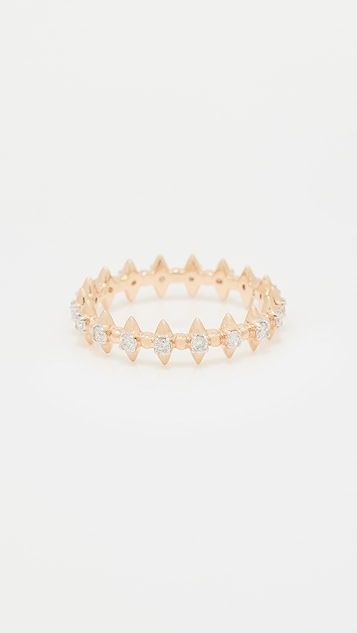 London Thin Diamond Spike Eternity Ring | Shopbop