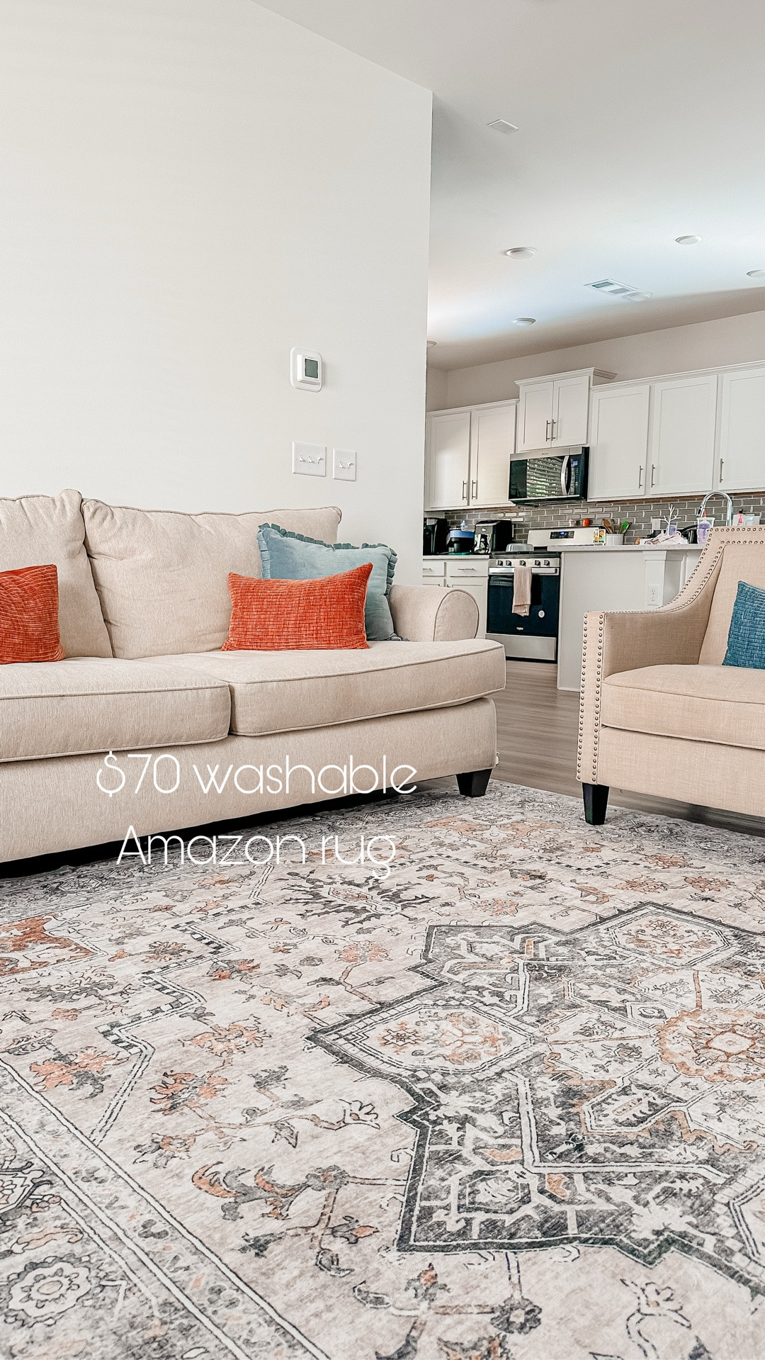 Absolutely CANNOT beat this rug!! $70, 8x10, so soft, and doesn’t absorb accidents or messes!!!!! Totally washable. I have 3 of these!

#LTKSaleAlert #LTKHome #LTKFamily