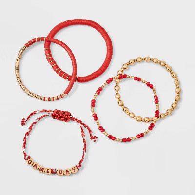 Game Day Bracelet Set 5pc - Wild Fable™ | Target