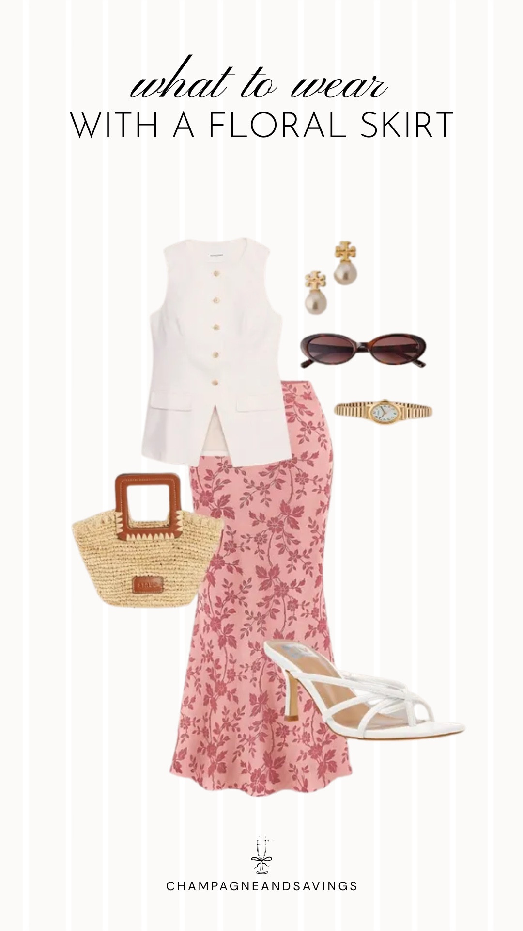 Floral skirt outfitt

#LTKootd