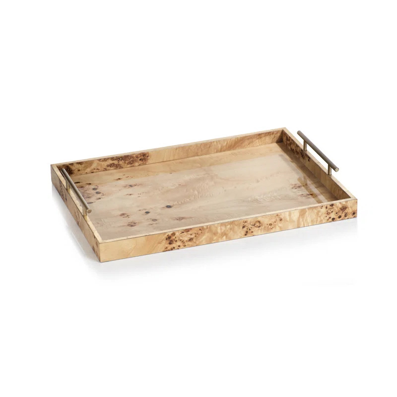 Ivy Bronx Sultan Wood Tray | Wayfair North America