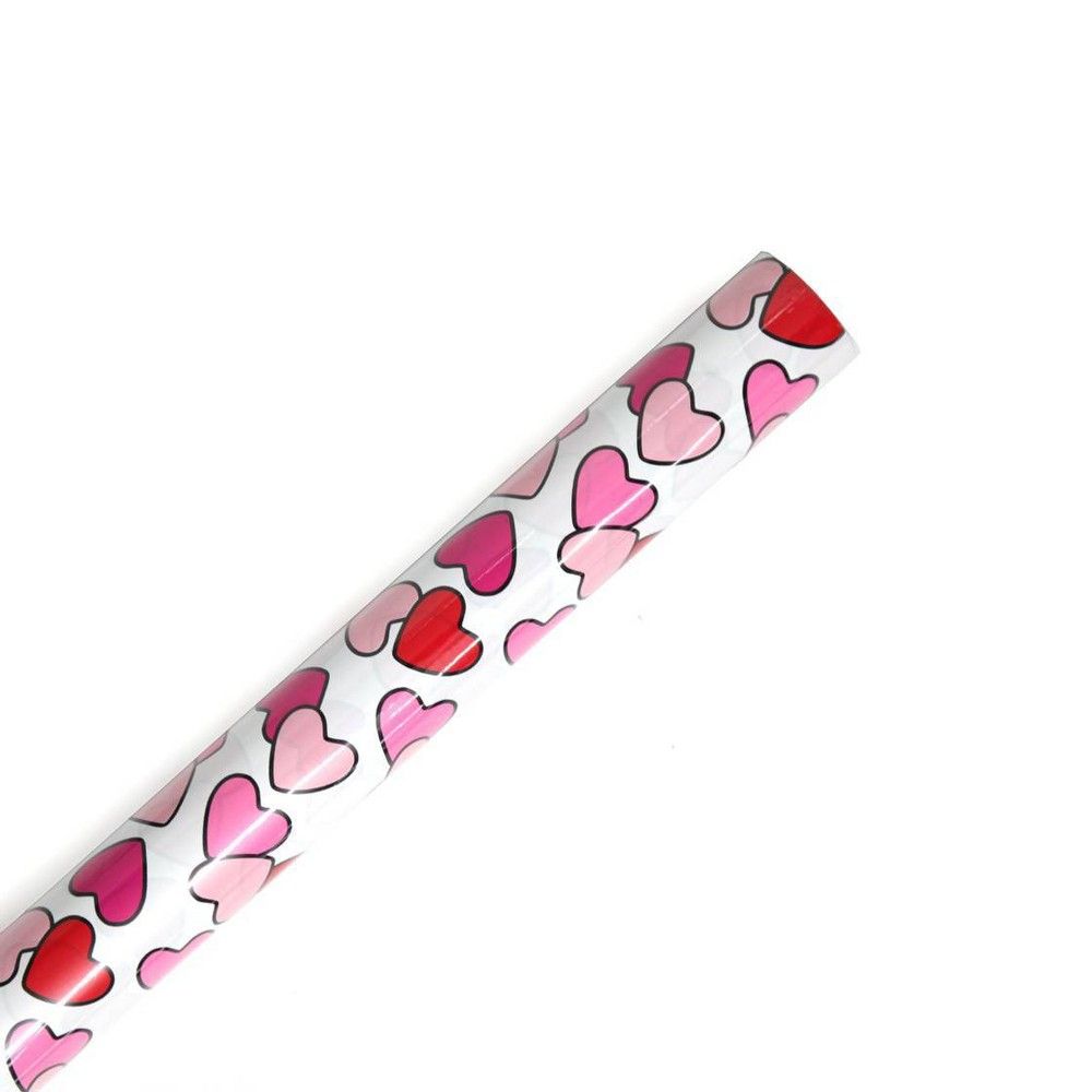 Valentine's Day Gift Wrap Hearts on Pink - Spritz™ | Target