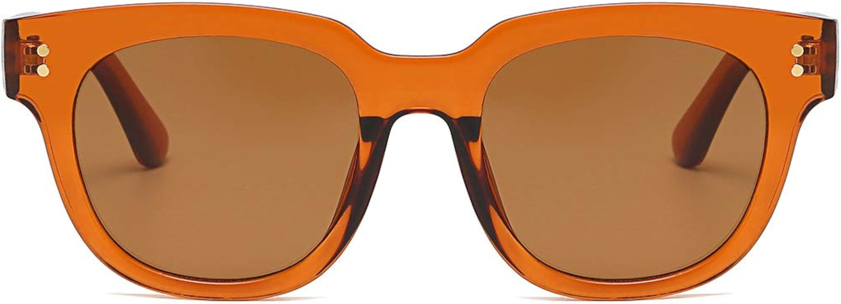 Vintage Square oversized Butterfly Sturdy Sunglasses Unisex Shades LK1901 | Amazon (US)