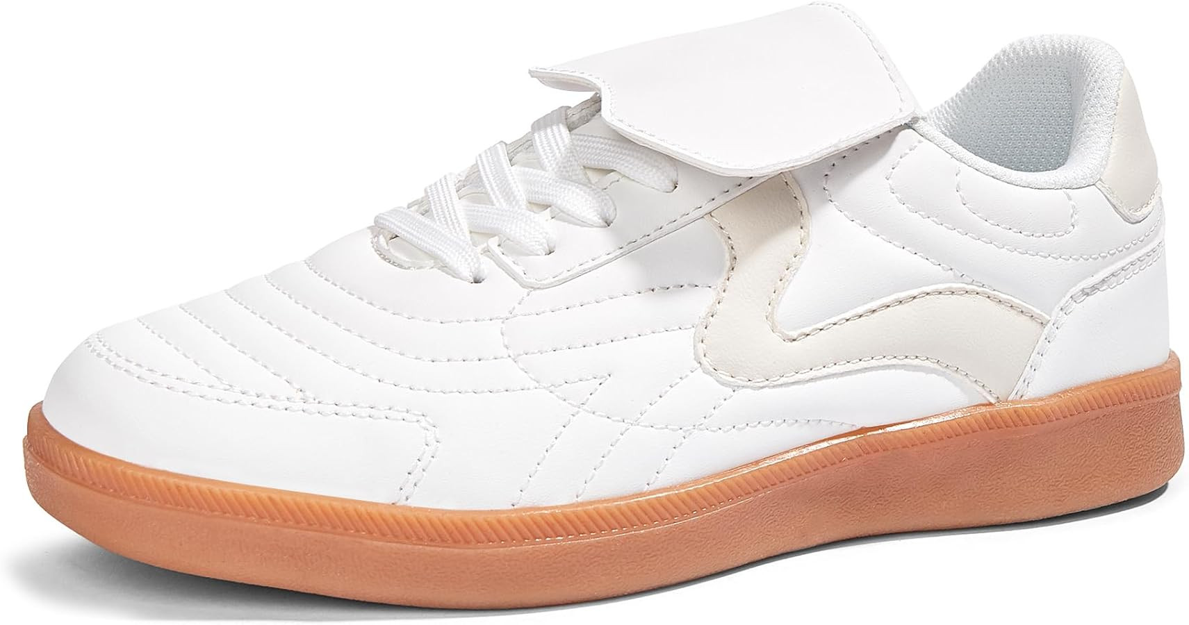 LUCKY STEP Women's Gum Sole Fashion Sneakers Classic Retro Fancy Casual Leisure Tennis Walking Sk... | Amazon (US)