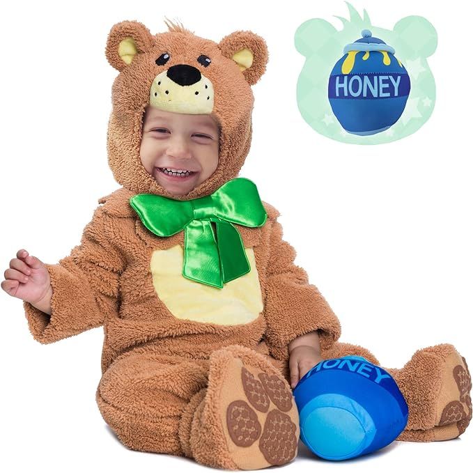 Spooktacular Creations Teddy Baby Bear Costume Deluxe Infant Set for Halloween Trick or Treating ... | Amazon (US)