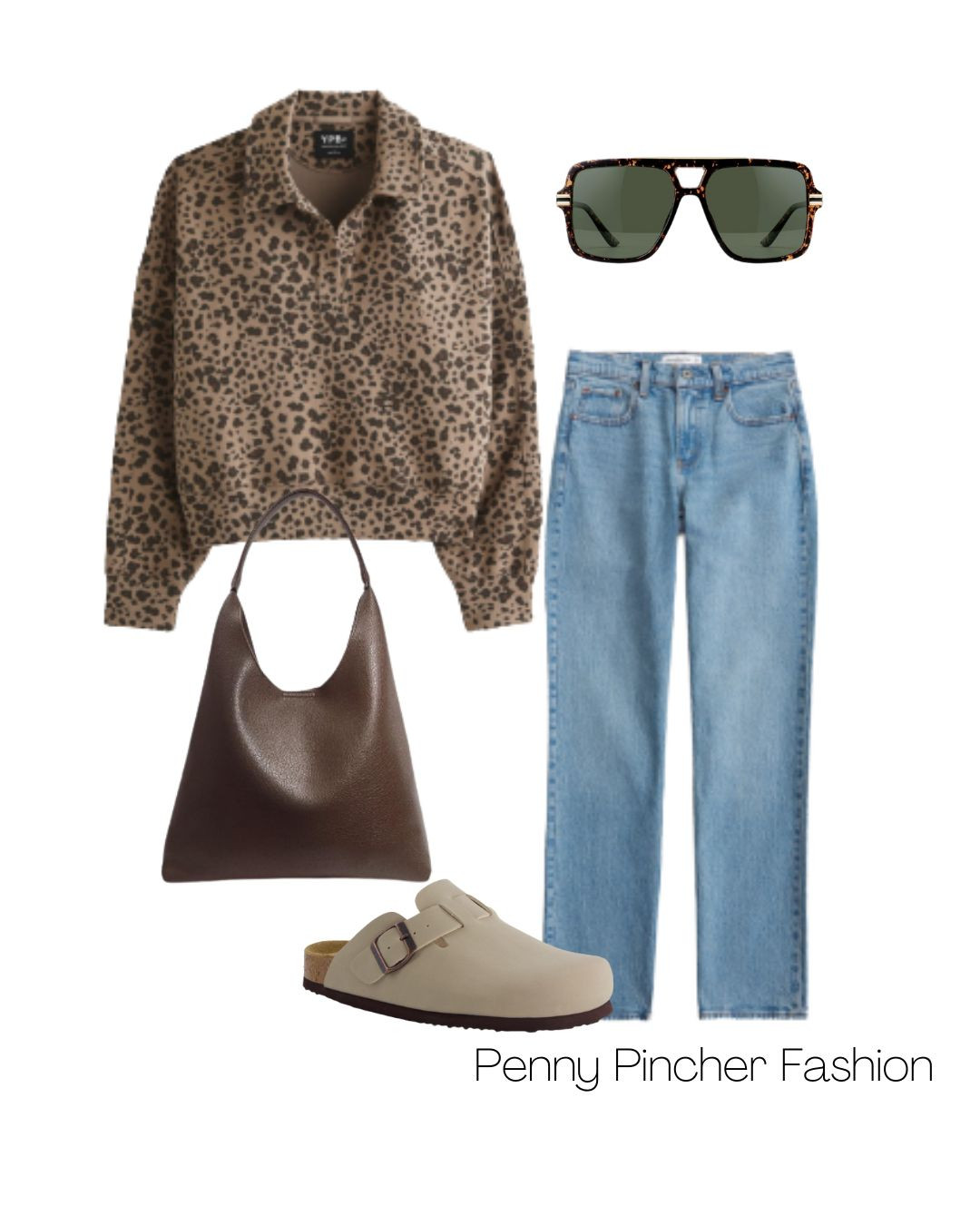 Leopard print top and denim is a fool proof fall outfit combinationn

#LTKStyleTip #LTKFindsUnder100 #LTKShoeCrush