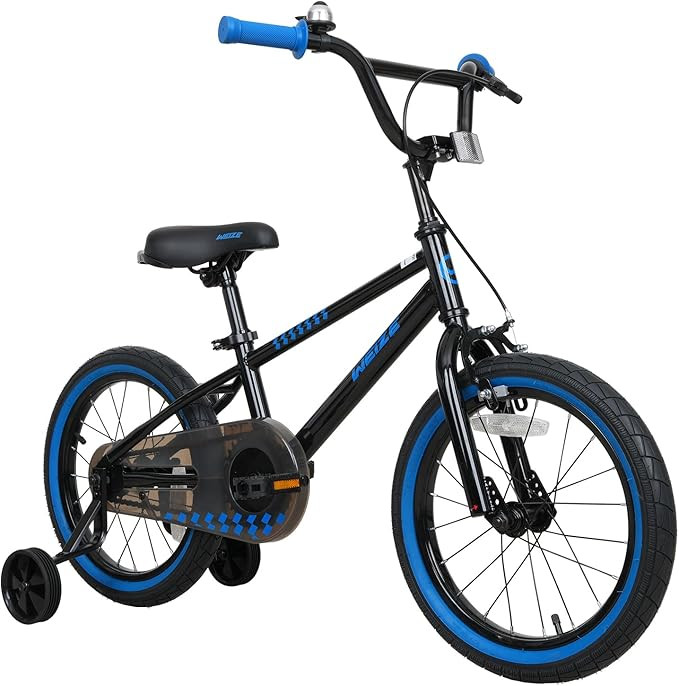WEIZE Kids Bike,14 16 20 Inch Children Bicycle for Boys Girls Ages 3-12 Years Old, Rider Height 3... | Amazon (US)