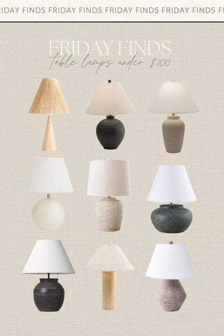 Table lamps under $100 #lamps #nightstand #bedroomdecor #homedecor #target #marshalls #worldmarket #kirklands #homefinds #lamp 

#LTKunder100 #LTKFind #LTKhome
