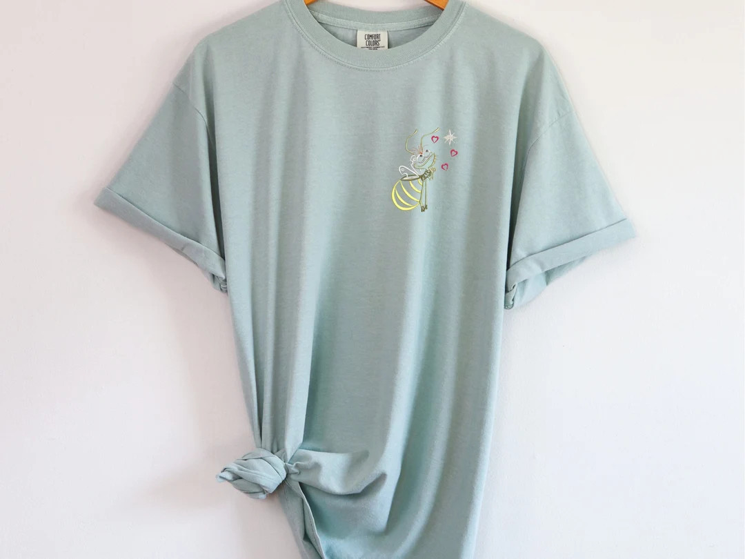 Ray and Evangeline Princess and the Frog Embroidered Shirt - Etsy | Etsy (US)