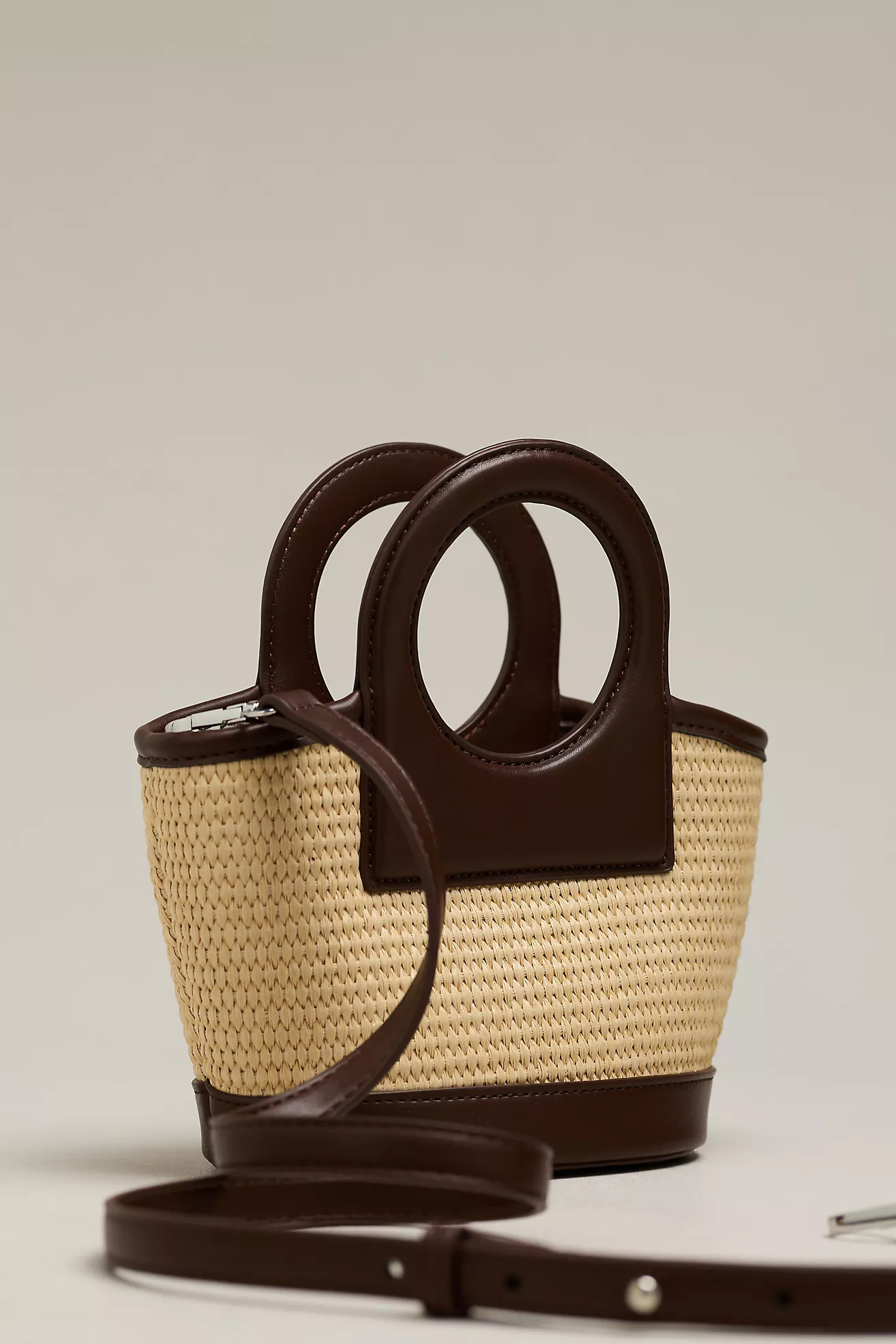 Melie Bianco Carson Raffia Handbag | Anthropologie (US)