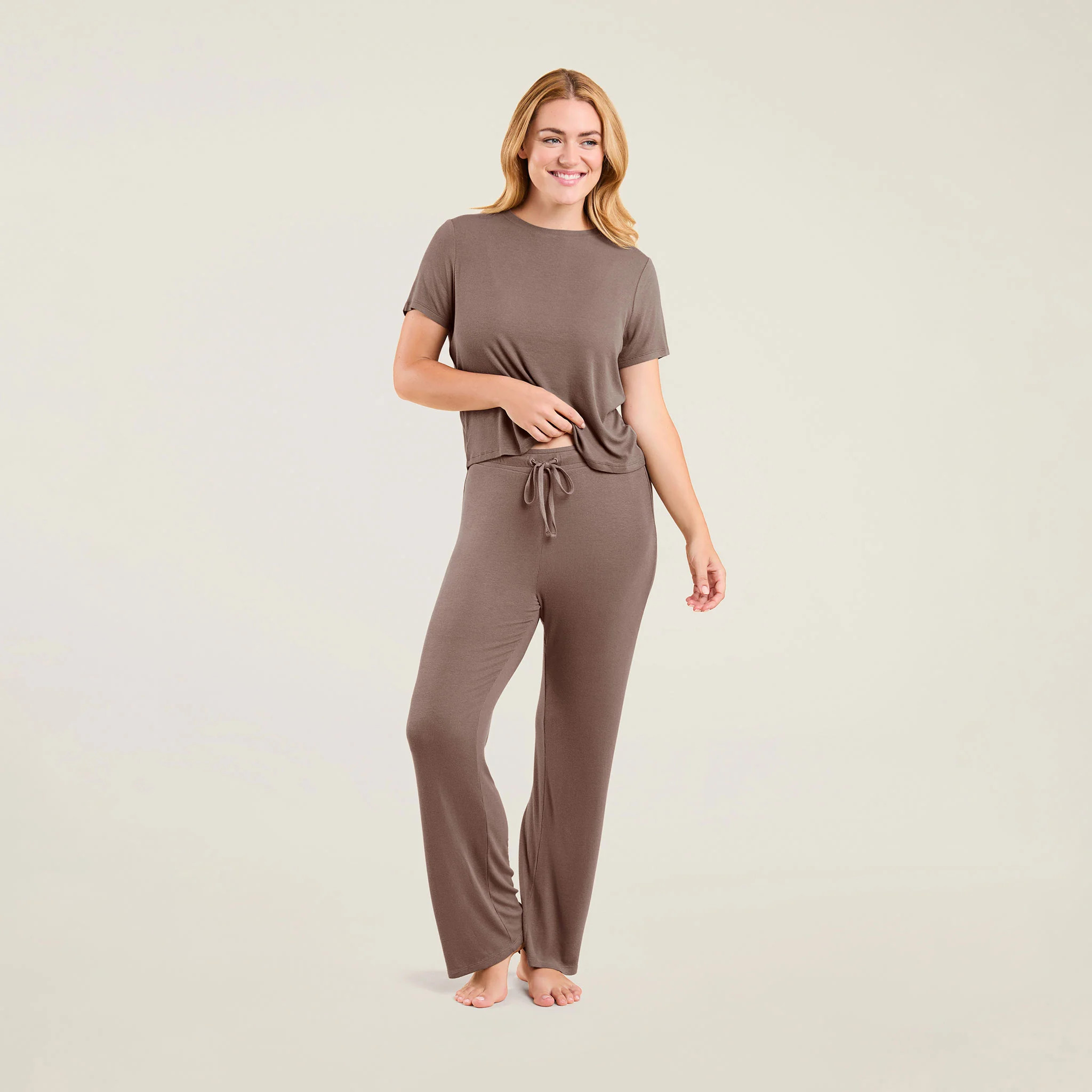 Ribbed Pajama Set | nuuds