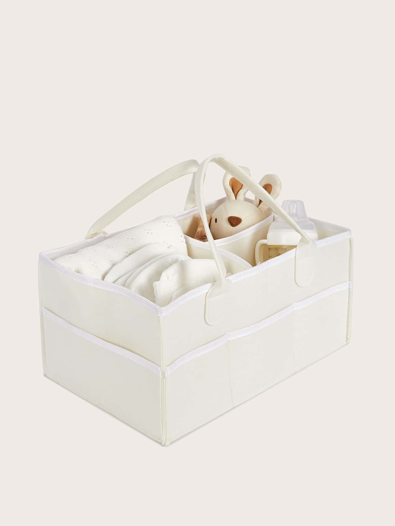 41pc Baby Braided Detail Fabric Diaper Bag200+ sold recentlyGBP£10.06-21% | SHEIN