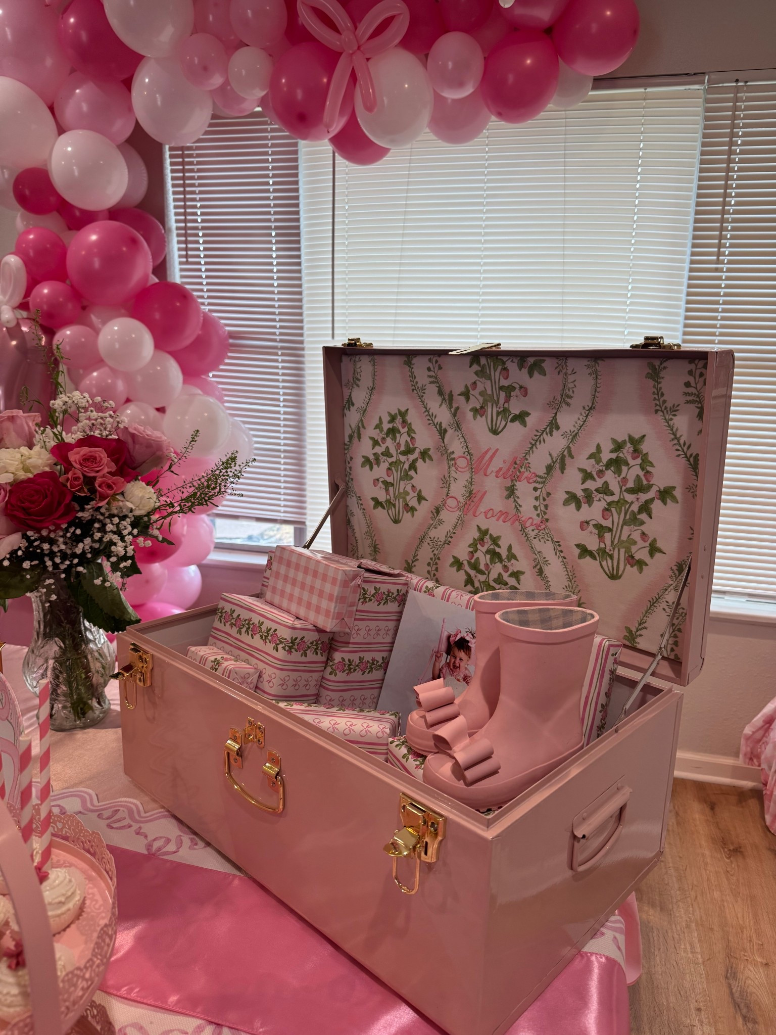 DIY pink keepsake trunk 🎀

#LTKGiftGuide #LTKBaby #LTKKids