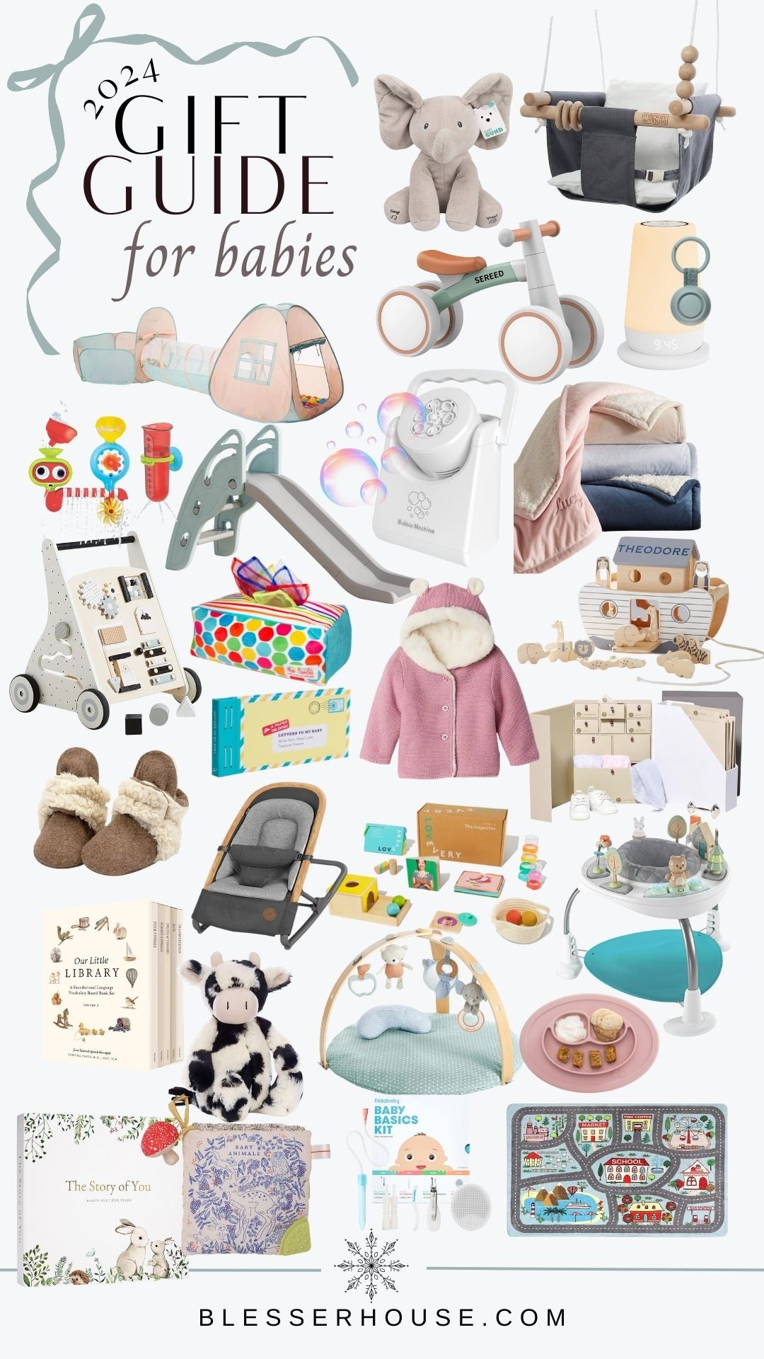 Baby Gift Guide 🎁

2024 gift ideas for babies, soft baby toys, developmental toys for infants, baby play tunnel, baby walker, baby pink coat, sensory toys for babies, wooden baby toys, baby books, personalized baby blanket, cozy baby gifts, baby basics kit, baby activity gym, baby storybook, baby play mat, baby sleep aid, holiday gifts for babies, educational baby gifts, practical baby gifts.

#LTKGiftGuide