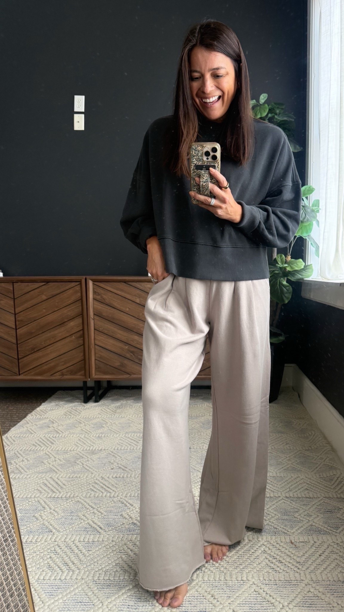 My favorite lounge pants are finally on sale! 30% off now. I get a size small. 5’ 8” regular length. 

#LTKootd #LTKStyleTip #LTKSeasonal