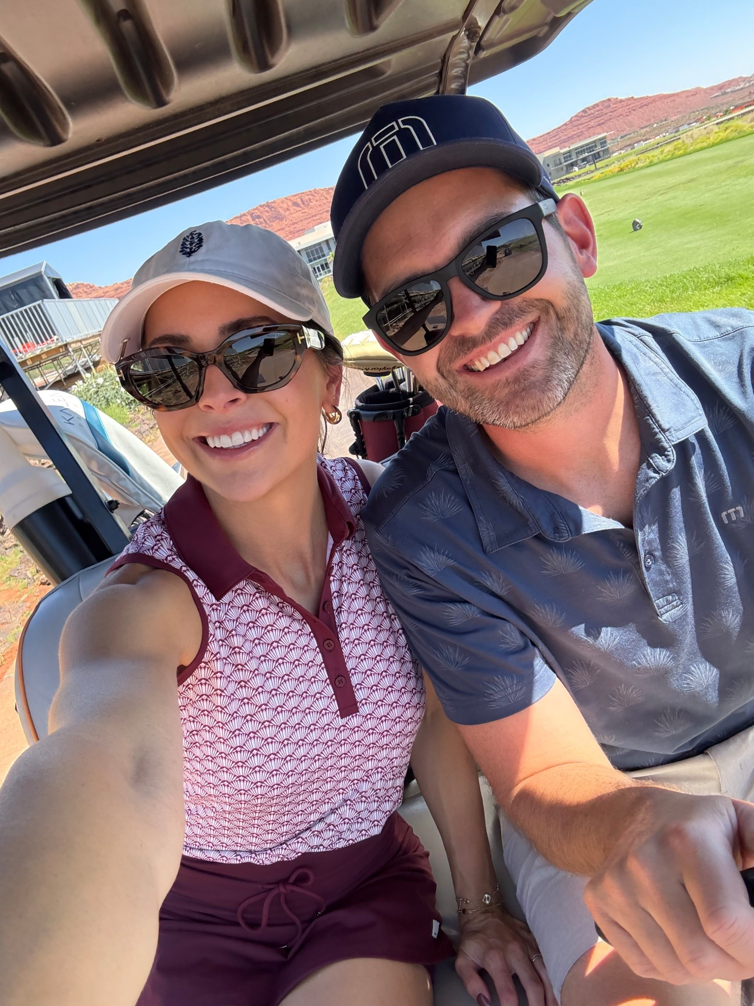 Sleeveless polo: true to size (S)
Amazon skort: true to size (S) look for less! 

Tom Ford sunglasses on sale!!! 

Women’s golf outfit / golf outfits 

#LTKActive #LTKFindsUnder50 #LTKSeasonal