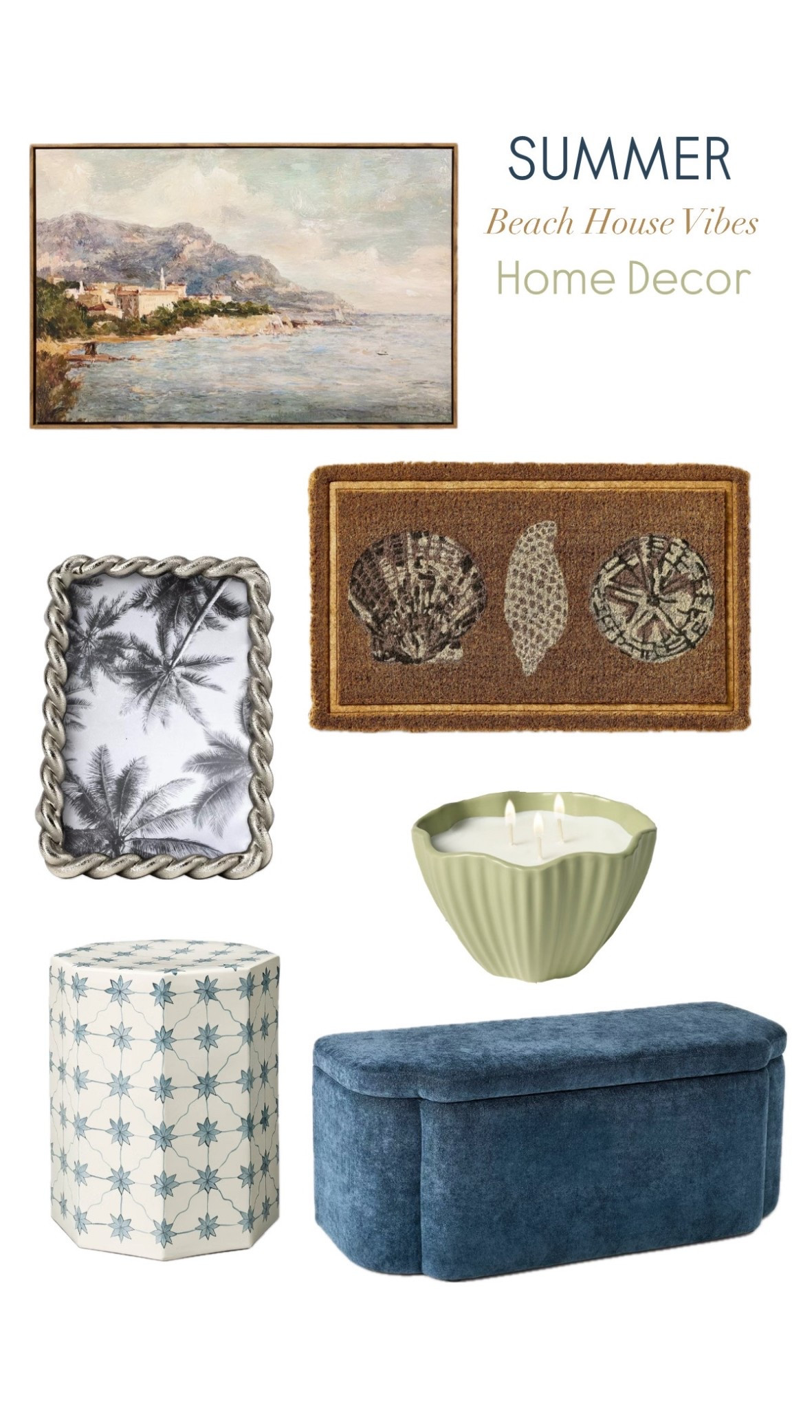 Spring / Summer Beach House Vibes Home Decor

#LTKmomlife #LTKHome #LTKSeasonal