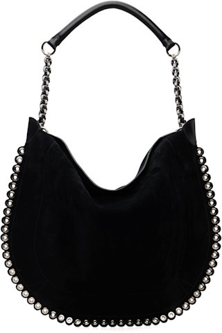 Black Oskan Soft Shoulder Bag | SSENSE