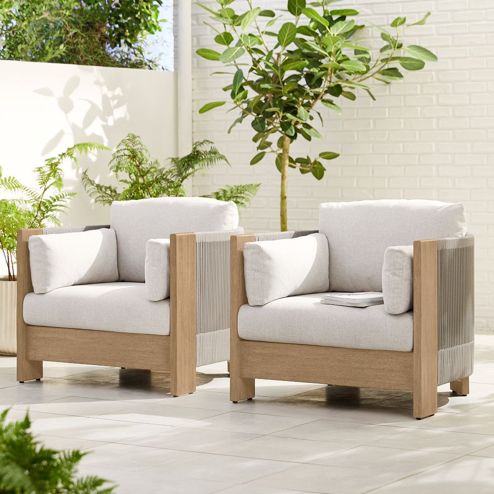 Porto Outdoor Lounge Chair | West Elm (US)