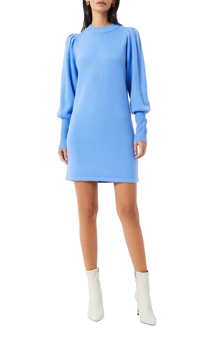 French Connection Babysoft Balloon Sleeve Sweater Dress | Nordstrom | Nordstrom