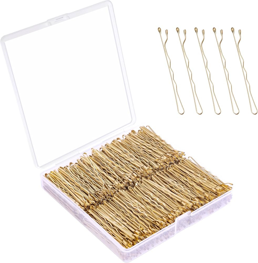 Bobby Pins - Blonde Hair, 360 Pcs, 2 Inch, Secure Hold, Kids to Women | Amazon (US)