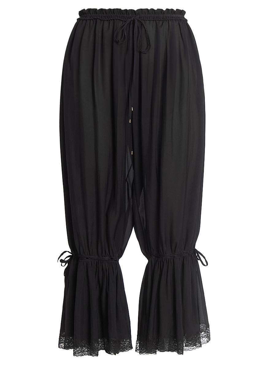 Women's Silk Bloomer Pants - Black - Size 8 | Saks Fifth Avenue