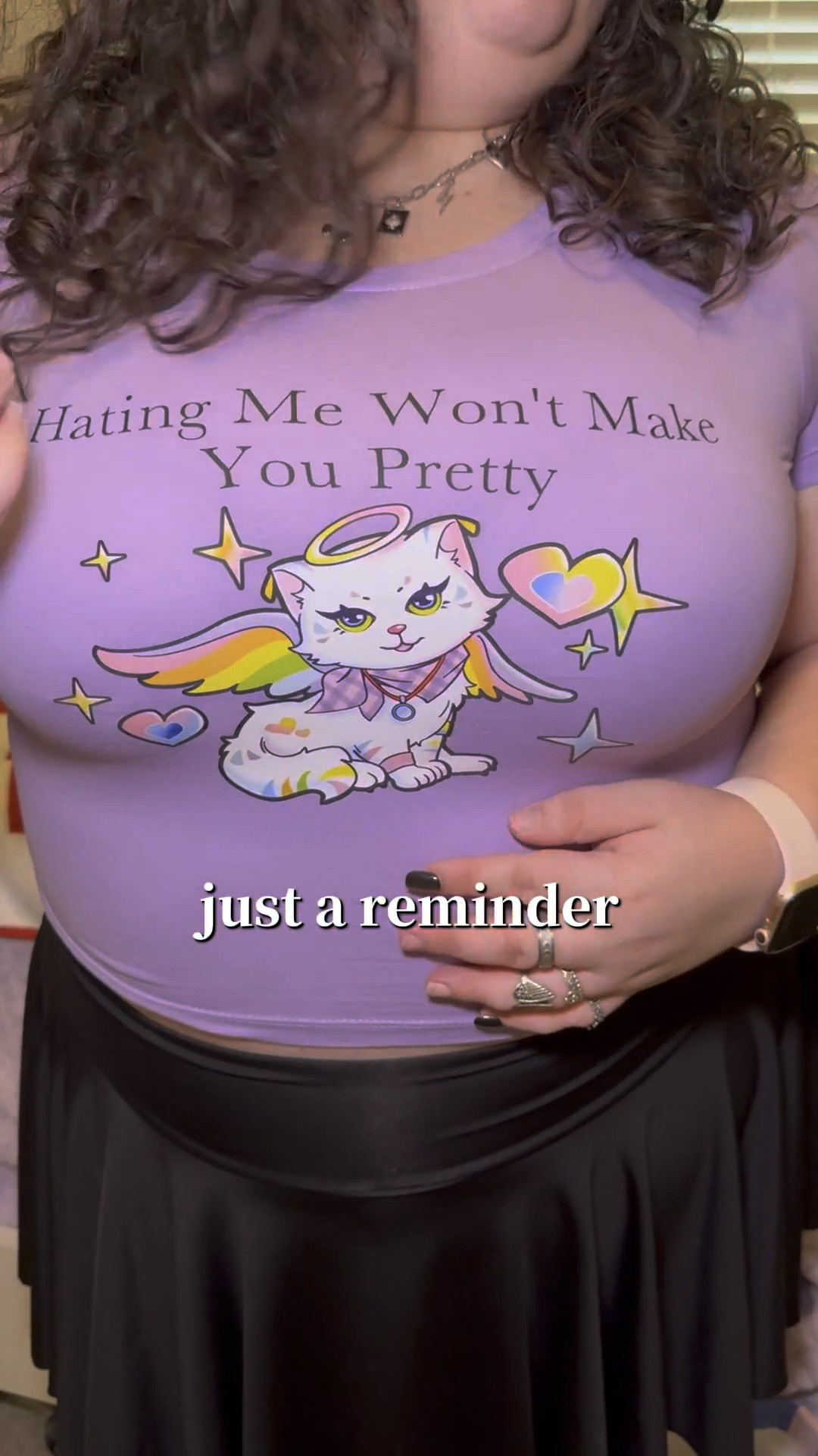 This cropped baby tee goes perfectly with my favorite tennis skirt! The accessories round out the outfit, in my opinion, absolutely loving these rings from Amazon!! 

#LTKPlusSize #LTKFindsUnder50 #LTKStyleTip