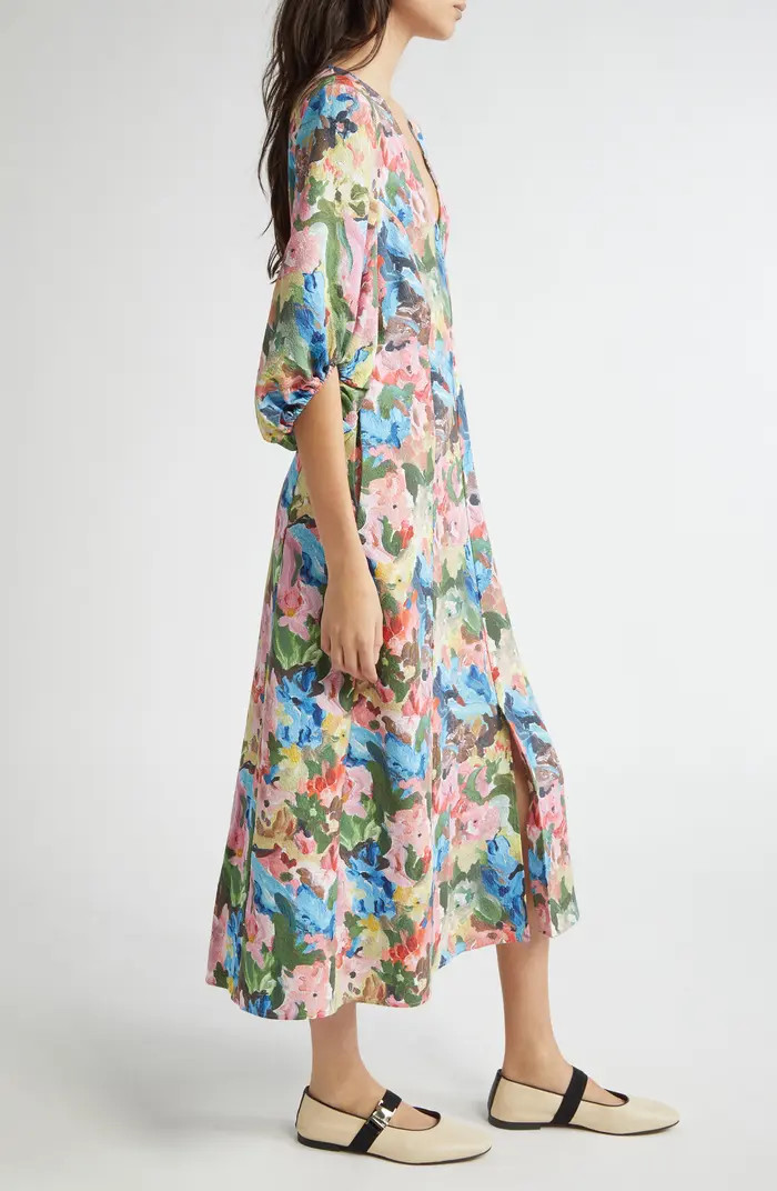 Floral Midi Dress | Nordstrom