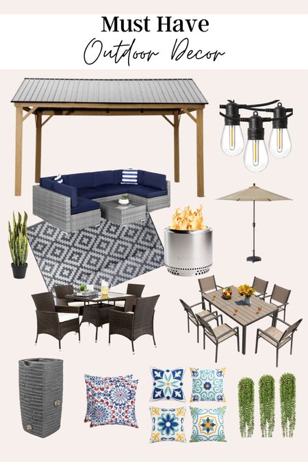 My must have outdoor decor pieces for the backyard or patio! 

#LTKhome