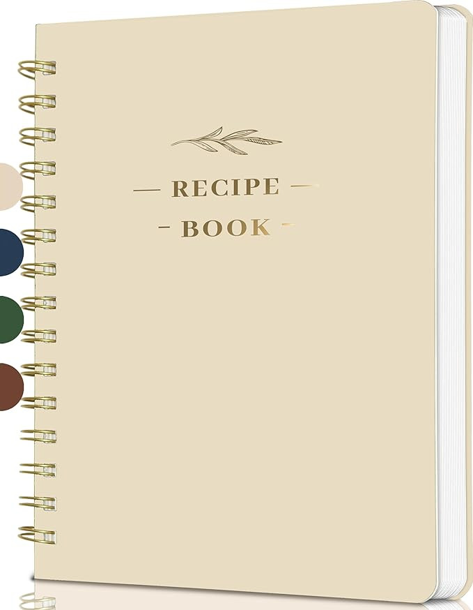 Perfect Blank Recipe Book-Recipe Book to Write in Your Own Recipes,Hardcover Personal Blank Recip... | Amazon (US)