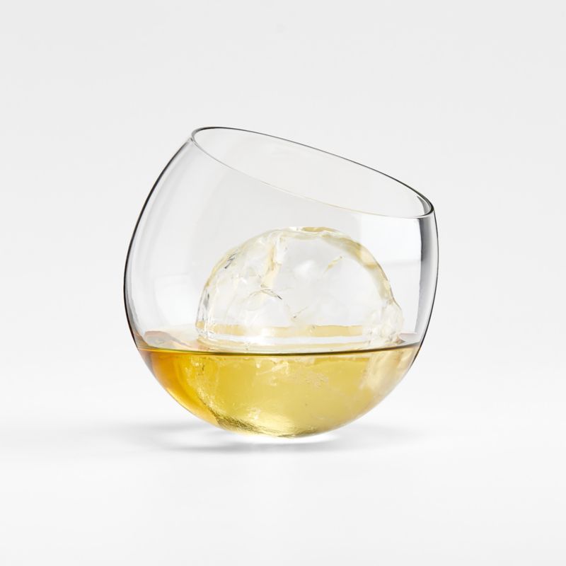 Ngwenya Recycled Roly Whiskey Tumbler | Crate & Barrel | Crate & Barrel
