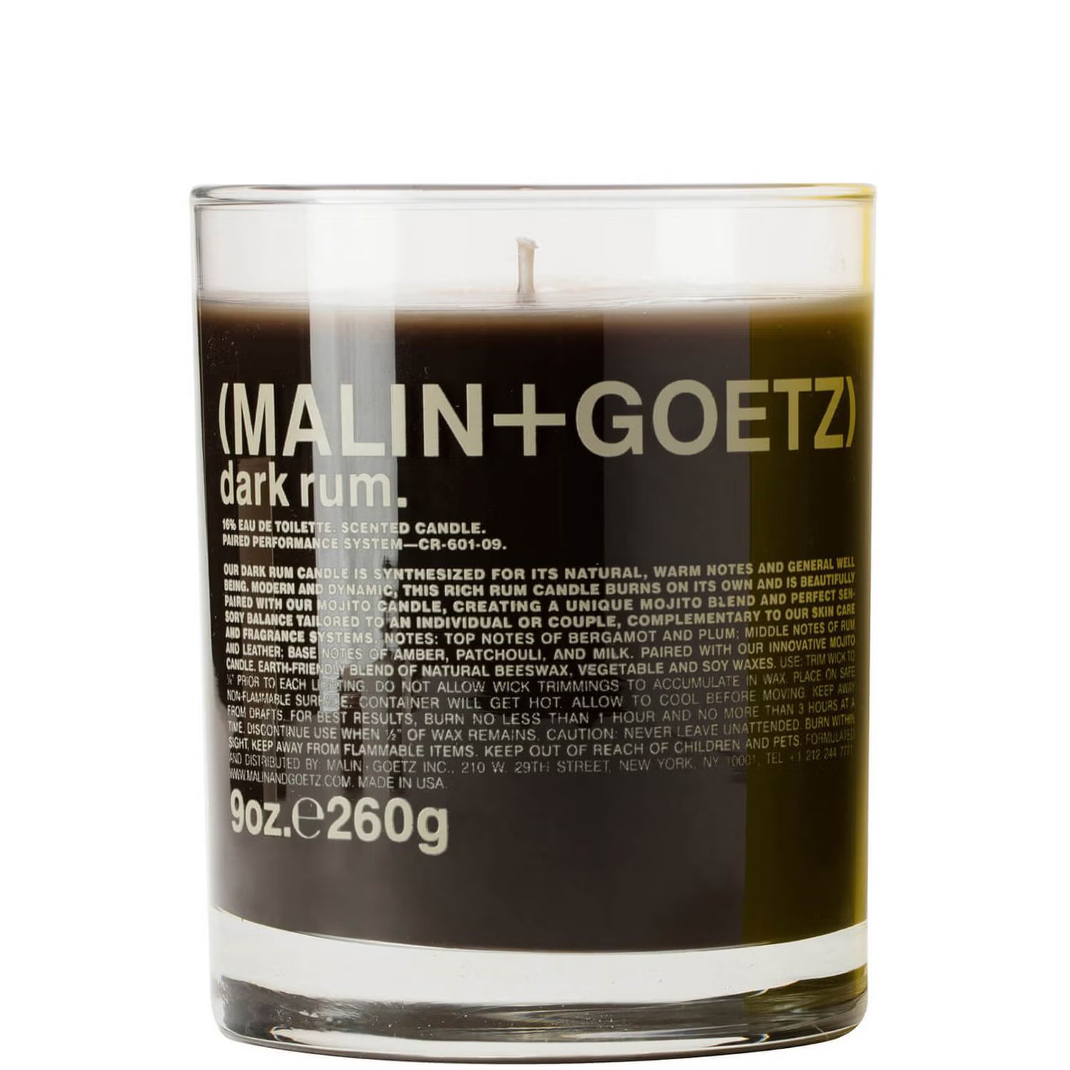 MALIN + GOETZ Dark Rum Candle | Cult Beauty