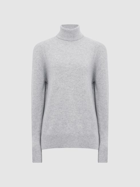 Cashmere Roll Neck Jumper | Reiss US