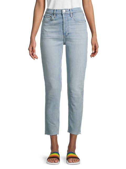 High-Rise Ankle Jeans | Saks Fifth Avenue OFF 5TH
