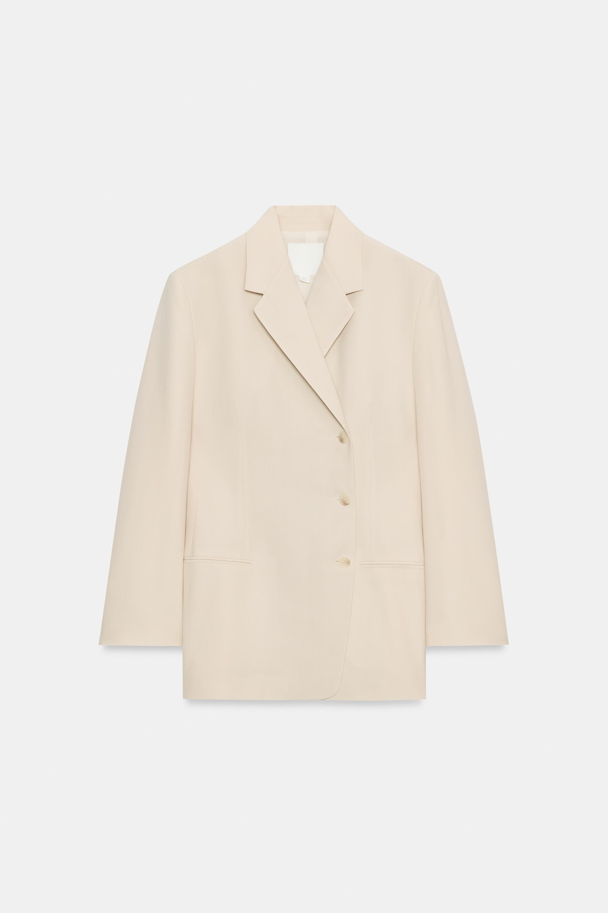 ZW COLLECTION LIMITED EDITION STRAIGHT WOOL BLAZER | Zara US