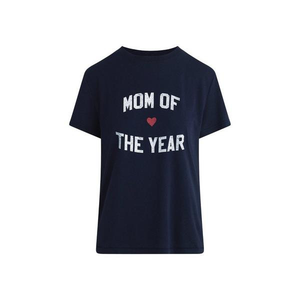 Women's Favorite Daughter Mom Of The Year T-Shirt Small Navy | Scheels Sports