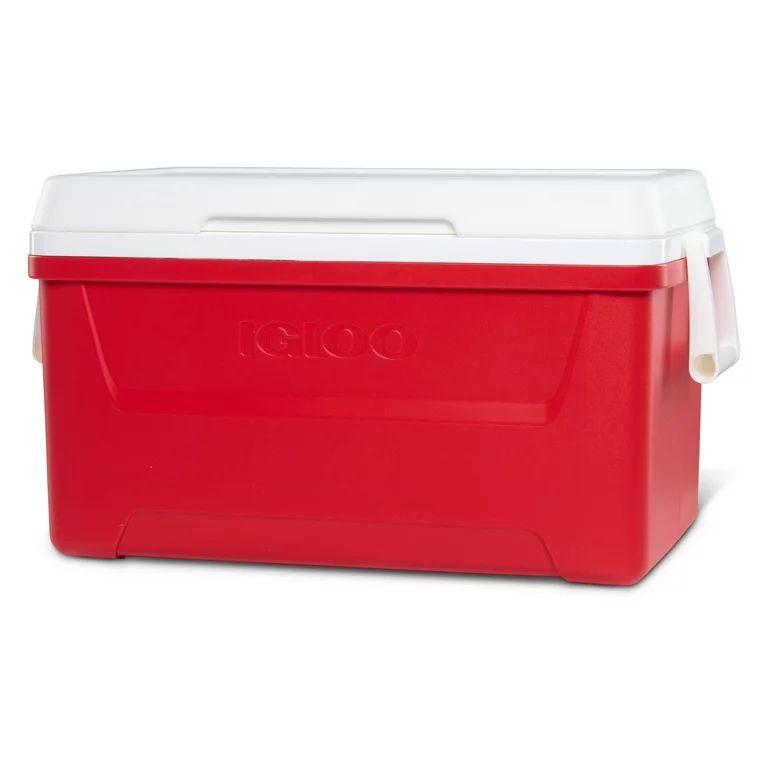 Igloo 48 QT Laguna Ice Chest Cooler, Red | Walmart (US)