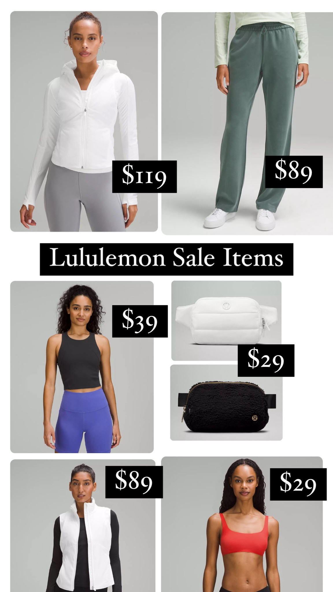Some of my favorite current Lululemon “We Made Too Much” sale items!

#LTKfindsunder100 #LTKover40 #LTKsalealert