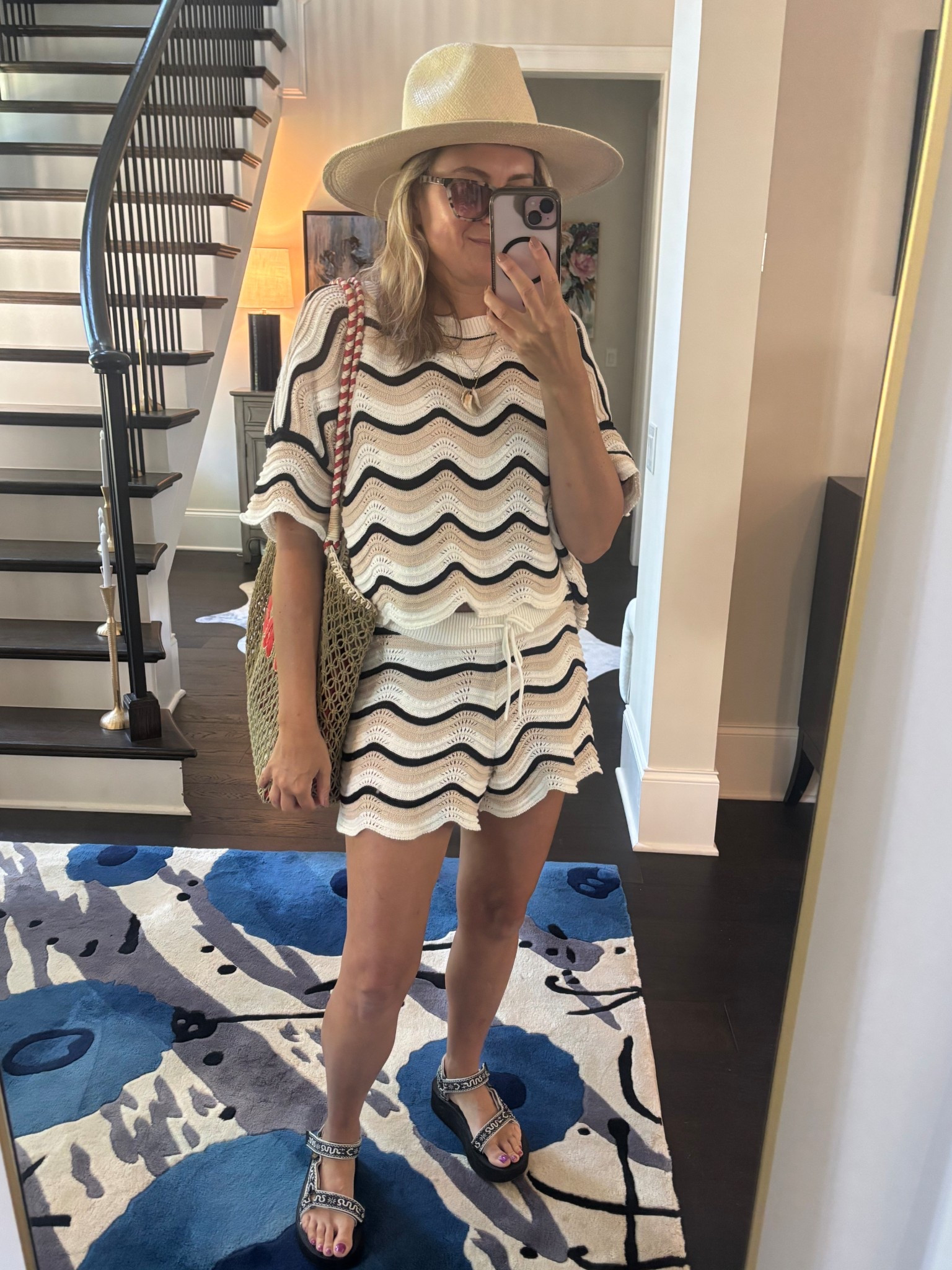 Summer Outfit
IN STOCK, I absolutely love both pieces of this set!  Small in top, medium in bottom (could do small but ties so kept bigger).  You will wear this all summer mix and match 

#LTKSeasonal #LTKSwim #LTKTravel