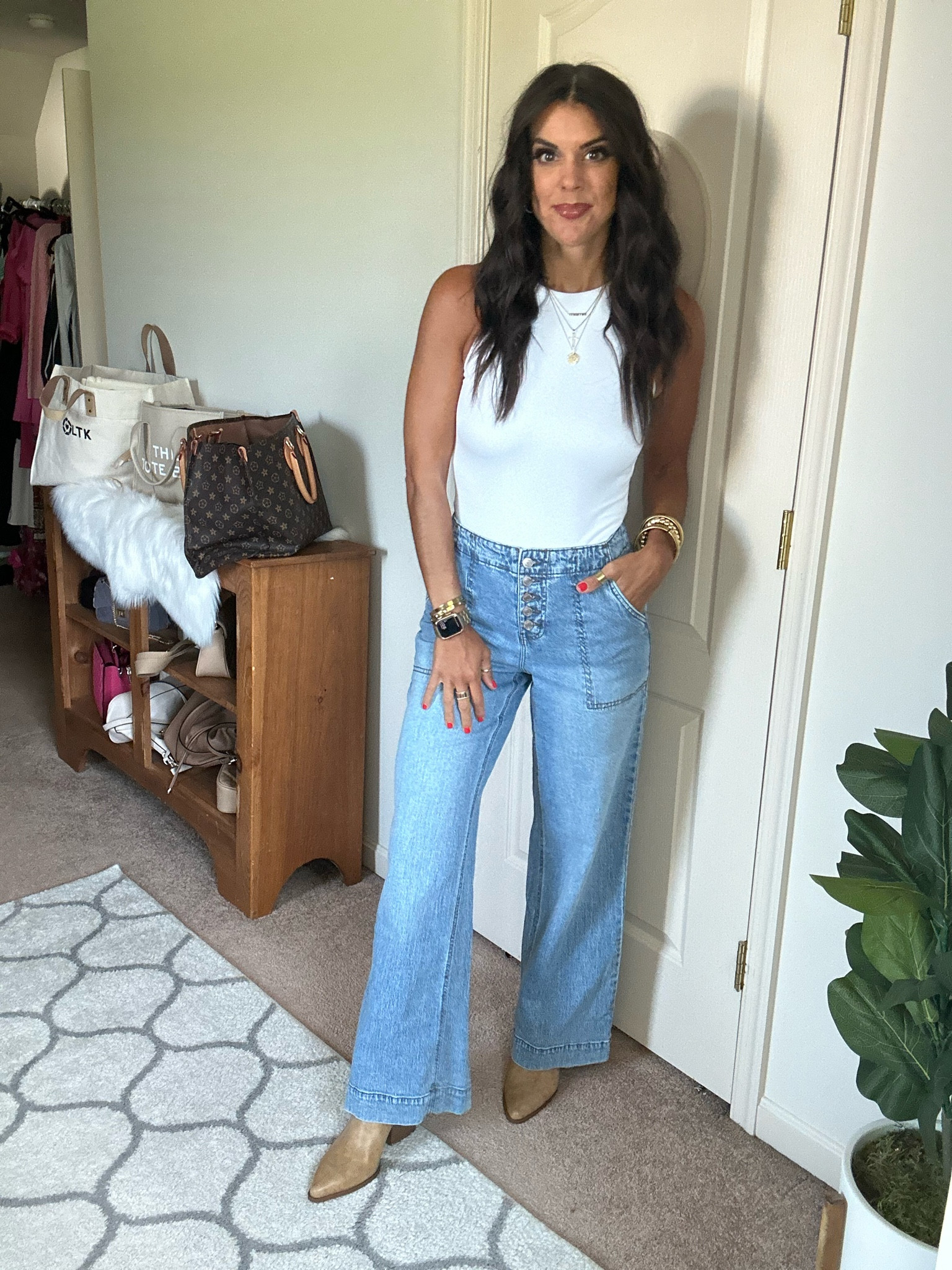 Love these new Walmart jeans! Wearing my regular size 2 

#LTKFindsUnder100 #LTKStyleTip #LTKSeasonal